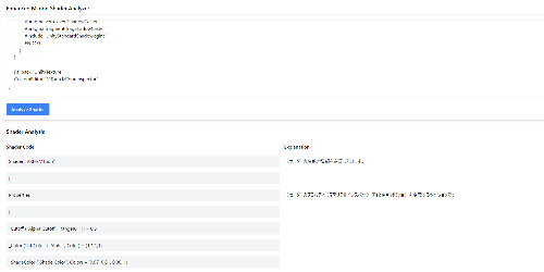 Unity Shader Code Analyizer